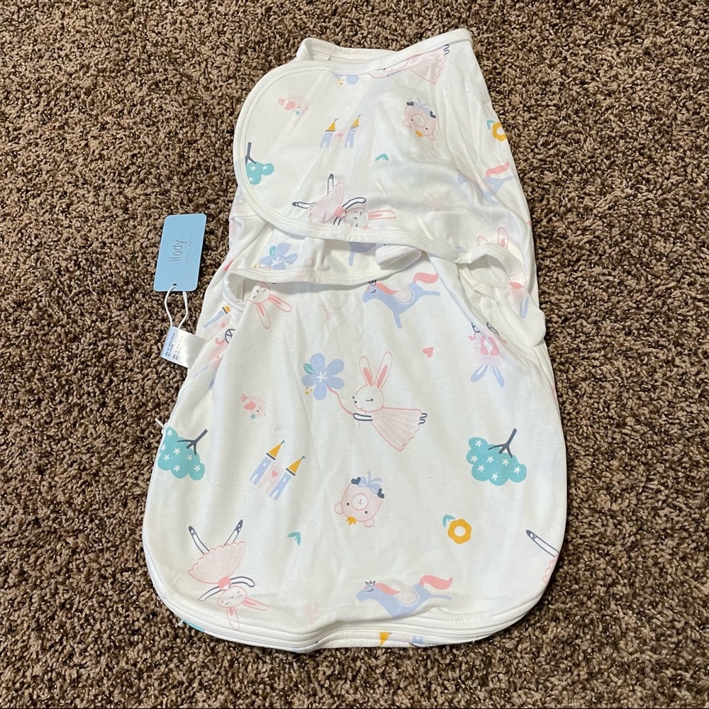 NWT ilody sleep swaddle sack for baby girl